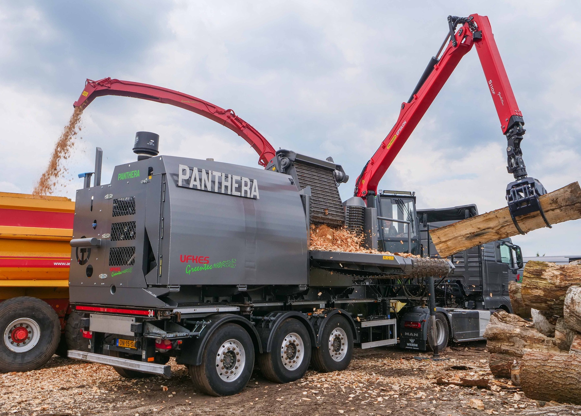 Rębak – zestaw z ciągnikiem