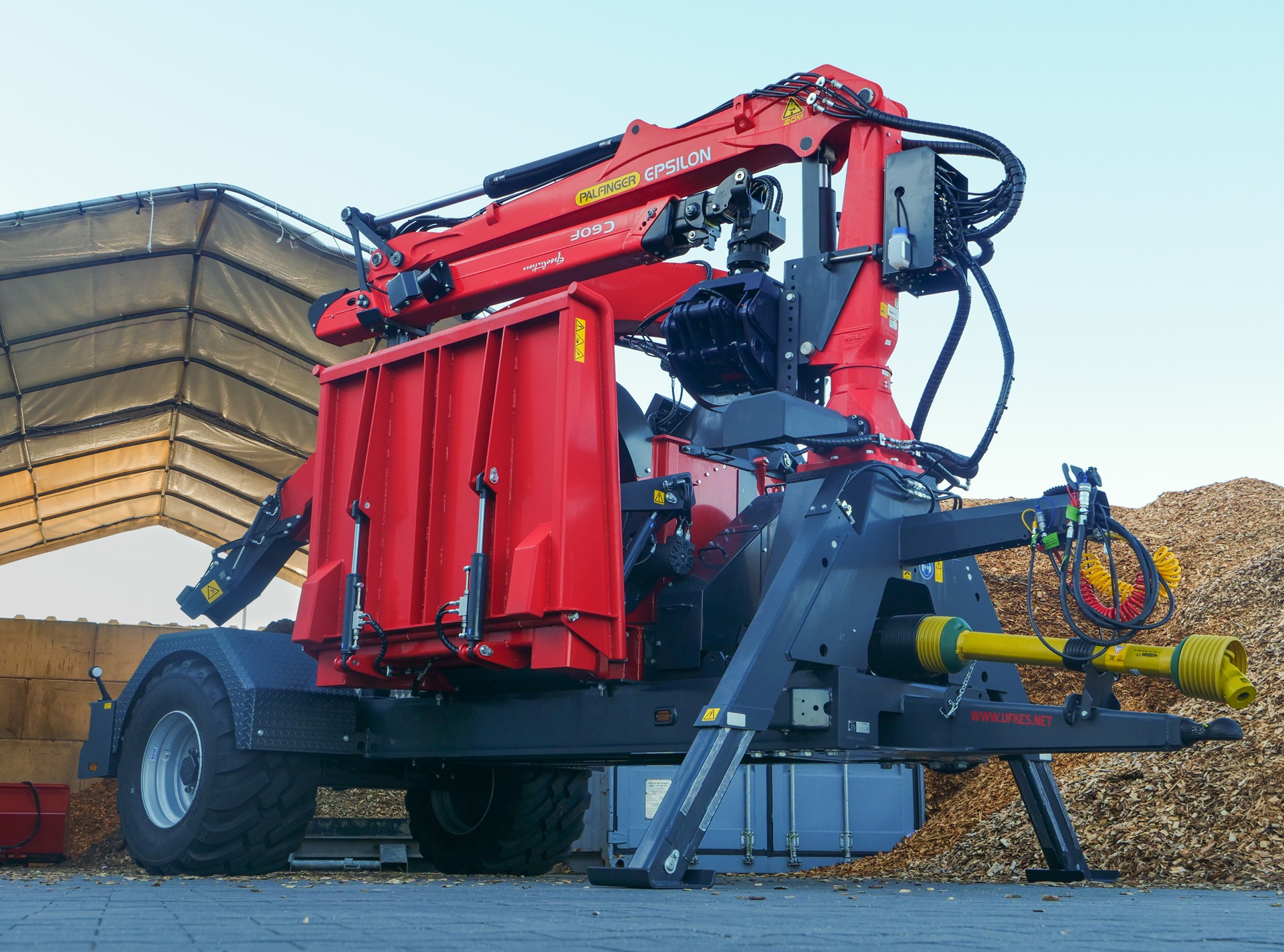 Rębak – kiprowanie zasobnika